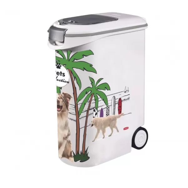 Kontejner na 20kg/54l suchého krmiva - PSI