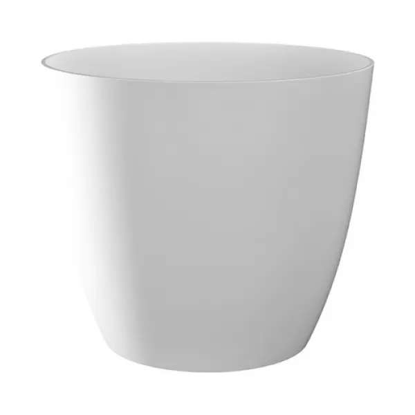 Obal Ella - lesklá bílá 21 cm