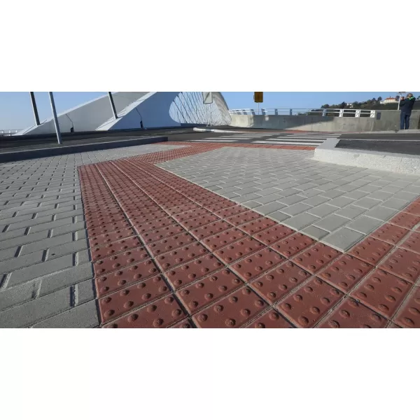 CSB-CIHLA pro nevidomé 6cm červená /11,52m2