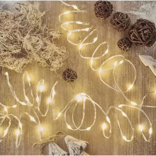 EMOS 120LED XMAS DROP 12M T IP44 WW D3AW15