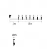 EMOS 96LED 10M IP44 TIMER RC RGB D4AA02