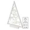 EMOS DCWW27 15LED WOOD TREE 2AA WW-dekorace stromeček