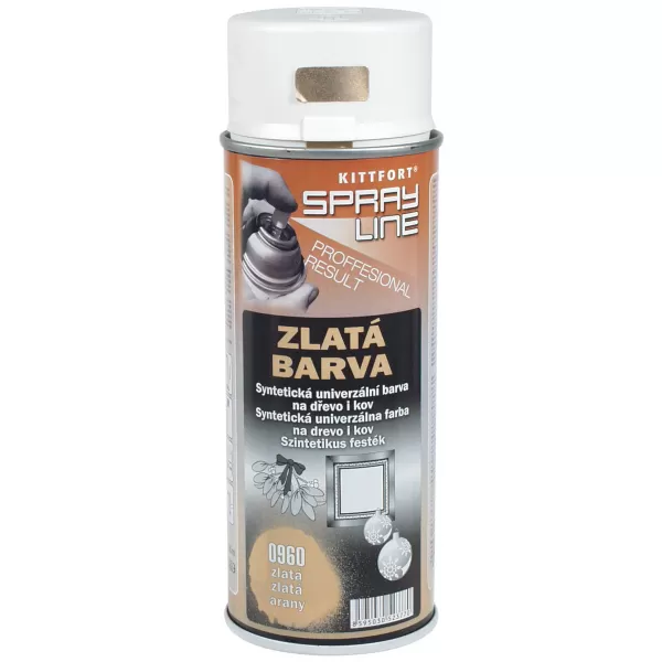 Barva stříbrná 400ml - sprej (0910)