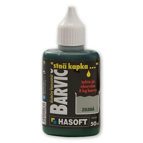 HASOFT Barvič zelený 50ml