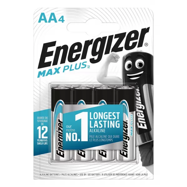 Baterie Energinzer MAX Plus AA 3+1zdarma