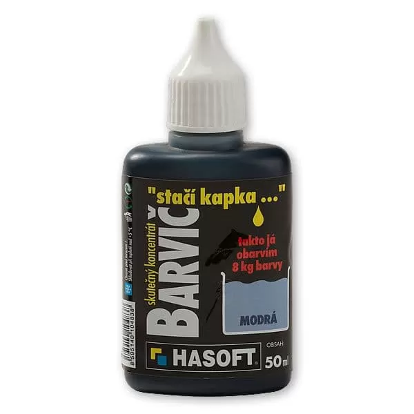 HASOFT Barvič modrý 50ml