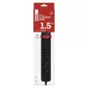 EMOS Prodlužovací kabel s vyp. fix. na stůl 3Z 1,5m + USB A+C, 1,5mm2 P1311PD