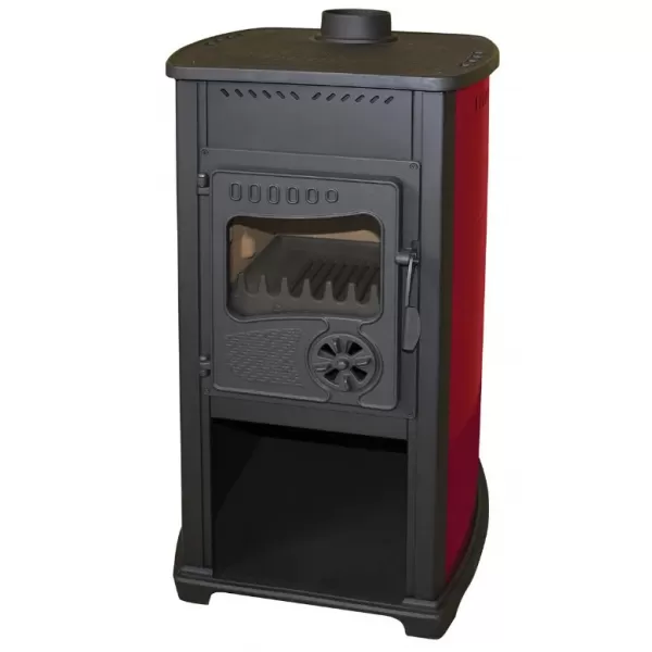 Kamna krbová THALIA BELLA ECO bordó 5,4kW