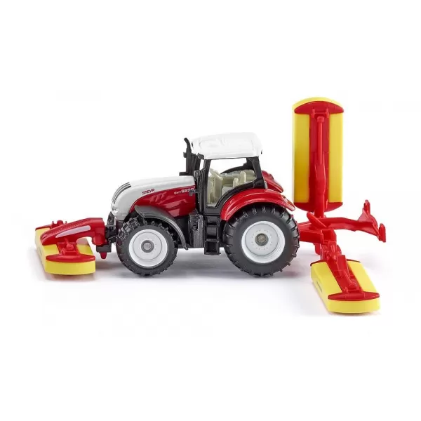SIKU Blister-Traktor Steyr se sekacími nástavci