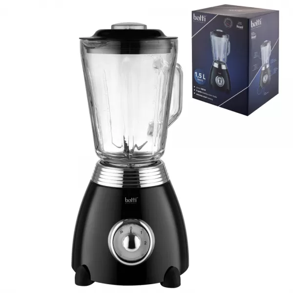 STOLNÍ MIXÉR ROYAL LINE 1,5L SKLO ČERNÁ -BOTTI BT-B02D