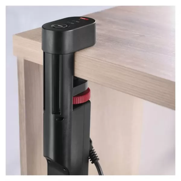 EMOS Prodlužovací kabel s vyp. fix. na stůl 3Z 1,5m + USB A+C, 1,5mm2 P1311PD