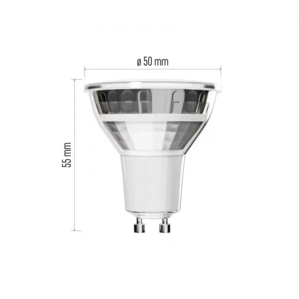 EMOS LED CLS MR16 3W(32W) 345Im GU10 sklo WW/ ZQ8E17