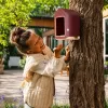 Krmítko - Cosy bird feeder-tuscan red 18cm