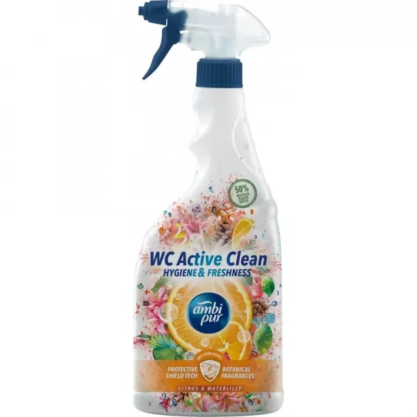 AMBIPUR WC Active sprej 750ml citron+leknín
