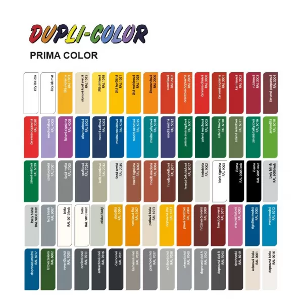 DC PRIMA RAL9006 lesk 500ml