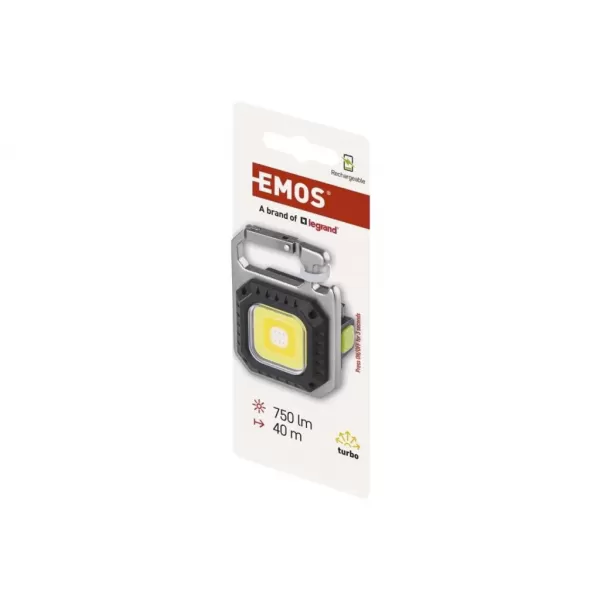 EMOS COB LED nabíjecí přívěsková svítilna 705lm P4714