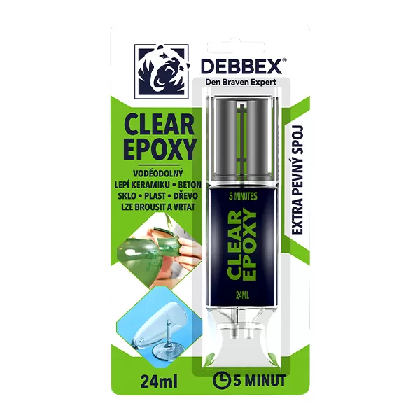 DENB Epoxy Clear 24ml DEBBEX blistr