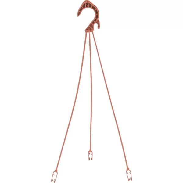 Závěs na květináč Nicoli 38 cm - terakota