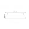 NIPEKO LED venkovní osvětlení TITANIA-O IP54 14W 1400lm denní
