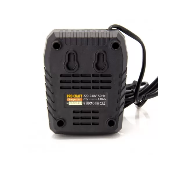 PROCRAFT Nabíječka pro 20V Li-ion baterie 20/1