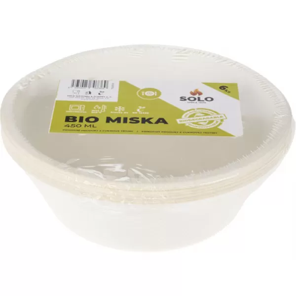 SOLO Miska 450ml/6ks