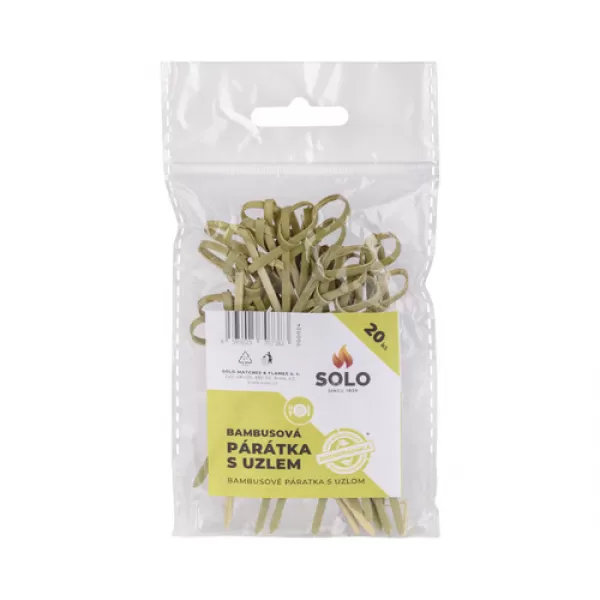 SOLO Párátka s uzlem 9cm/20ks
