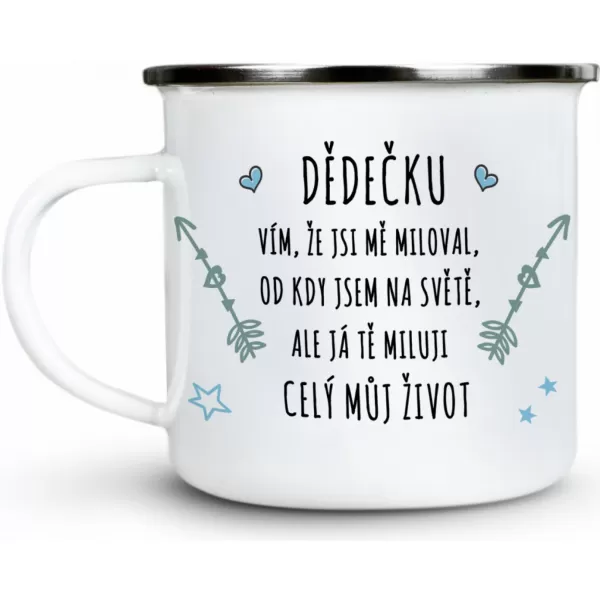 Plecháček bílý Dědečku 300ml