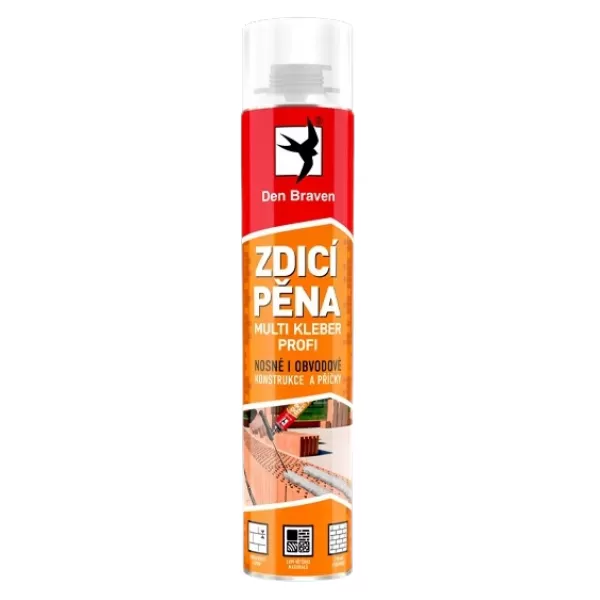 DENB Pěna pistolová zdící Multi Kleber PROFI 750ml