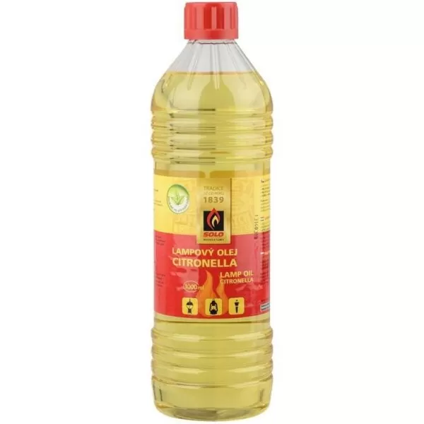 SOLO Olej lampový přírodní citronela 1L