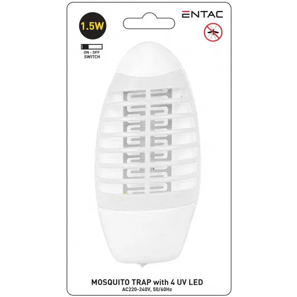 NIPEKO Lampa Mosquito do zásuvky ON/O