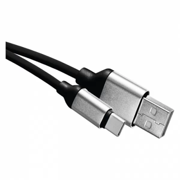EMOS USB 2,4A/M-C/M 1M, ČERNÁ SM7025BL