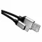 EMOS USB 2,4A/M-C/M 1M, ČERNÁ SM7025BL