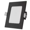 EMOS LED podhledové svítidlo NEXXO černé, 12x12 cm, 7 W, teplá/neutrální bílá (ZD2323)