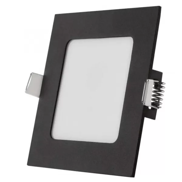 EMOS LED podhledové svítidlo NEXXO černé, 12x12 cm, 7 W, teplá/neutrální bílá (ZD2323)