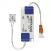 EMOS LED podhledové svítidlo NEXXO černé, 12x12 cm, 7 W, teplá/neutrální bílá (ZD2323)
