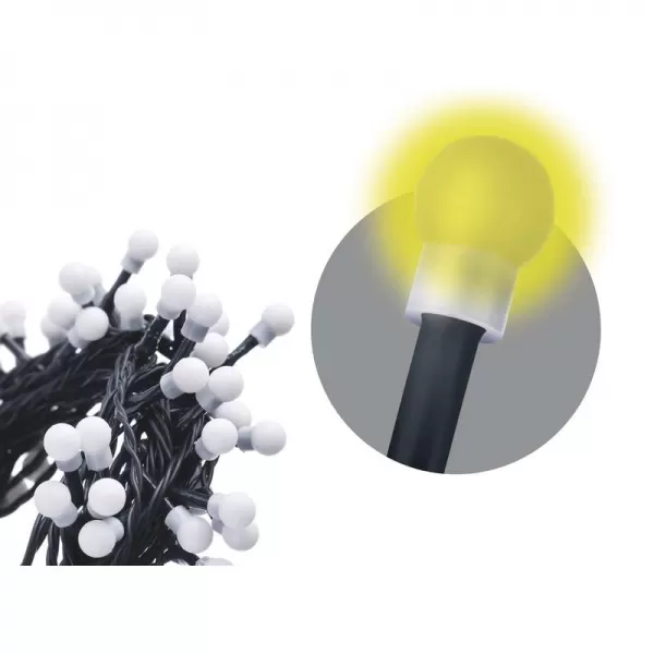EMOS Řetěz vánoční 100LED XMAS CHERRY 5M IP20 WW /ZYK0205/