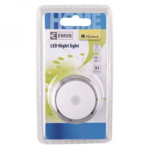 EMOS Světlo noční 3 LED fotozenzo P3306