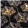EMOS 8LED ACRYLIC SNOWFLAKE WW (DCGW06)