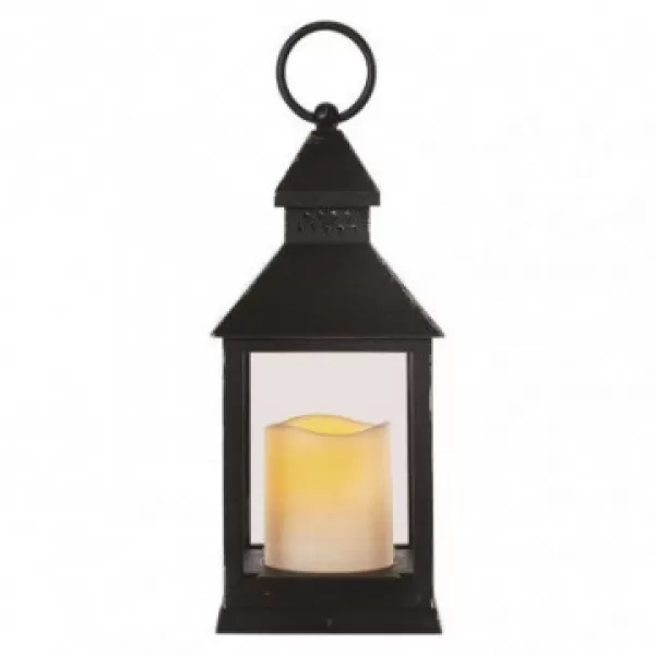 EMOS DCLV02 LANT.ANTIQUE 1 CAN FLICKER BL-lucerna