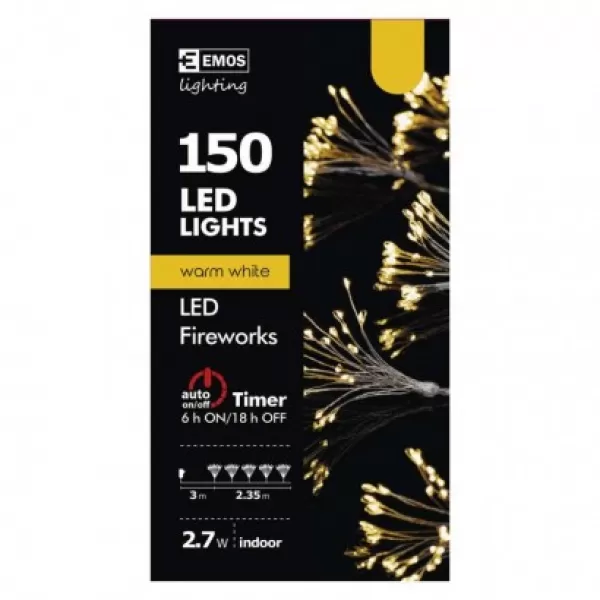 EMOS 150LED NANO FIREWORKS BRACH /ZY2353T/