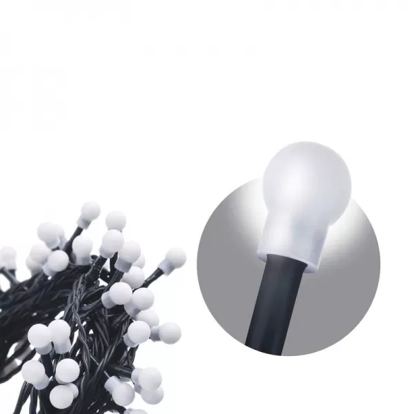 EMOS 80 LED CHERRY MF 8M IP44 CW ZY2027