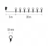 EMOS 200LED XMAS CHERRY TIMER 20m CW