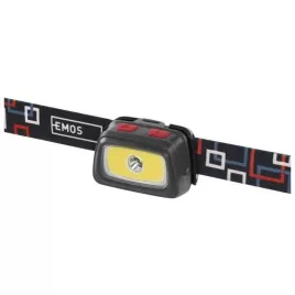 EMOS Čelovka COB+CREE LED 3xAAA