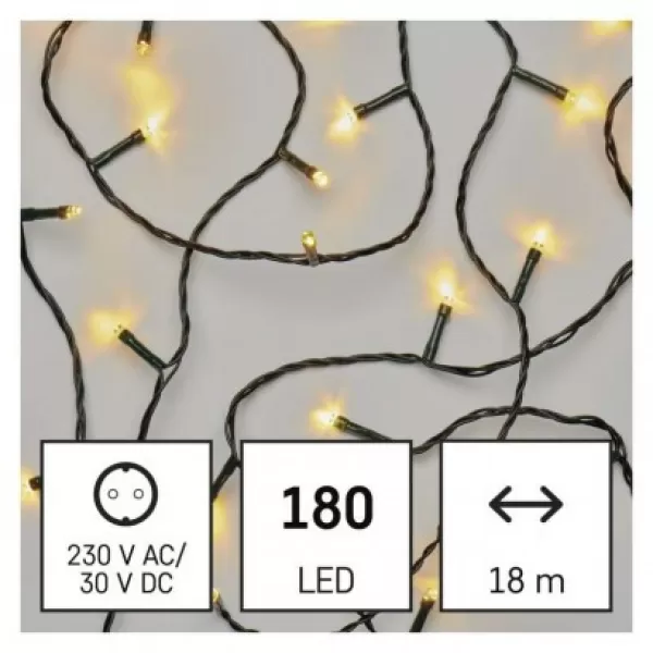 EMOS 180LED CLS TIMER 18M WW D4AW04