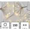 EMOS 150LED NANO FIREWORKS BRACH 2,3M WW (D3AW08)