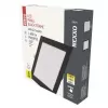EMOS LED podhledové svítidlo NEXXO černé, 22,5x22,5 cm, 18 W, teplá/neutrální bílá (ZD2343)