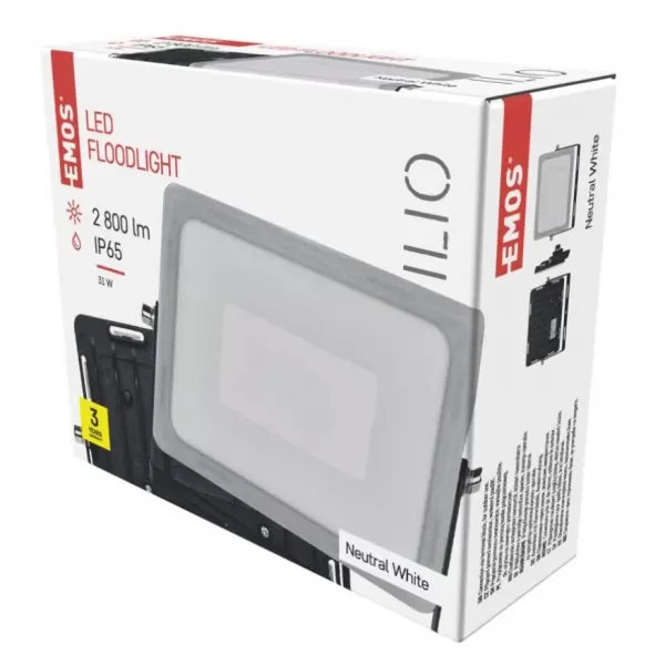 EMOS Reflektor LED ILIO 31W 2800LM IP65 /ZS2530/