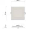 EMOS LED Svítidlo NEXXO VES.ČT 7W 450LM IP40 WWB