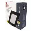 EMOS LED podhledové svítidlo NEXXO černé, 12x12 cm, 7 W, teplá/neutrální bílá (ZD2323)