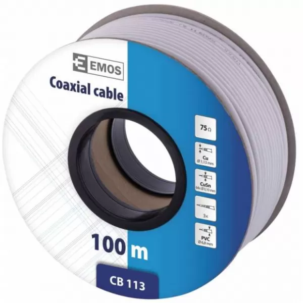 EMOS Kabel KOAX.CB100F 100M